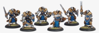 Sword Knight Unit - Warmachine Cygnar Sword Knights