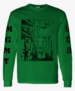 Little Dark Age [green] L/s T-shirt - Mgmt Little Dark Age Album Art