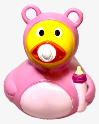 Baby Girl Rubber Duck - Bath Toy