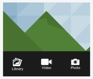 Media Tabs - Triangle