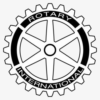Rotary International Logo Black And White - Rotary International