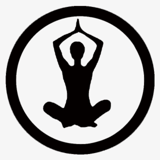 Yoga/tai Chigarden - Black Facebook Icon Png