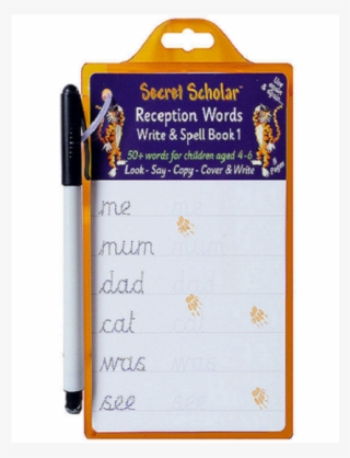Secret Scholar Reception Words