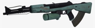 Like This Gun The Magazine Is Inserted Into The Stock, - Destiny Zhalo Supercell Png