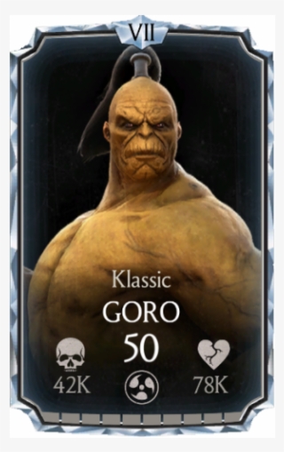 Description - Mortal Kombat X Mobile Goro