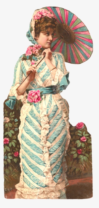 885 X 1600 6 - Transparent Png Victorian Ladies
