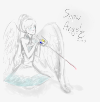 Weiss Schnee Angel By - Sketch