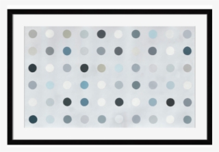 Plus Minus Ii Framed Art - Circle