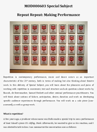 Making Performance - Museum Of Modern Art