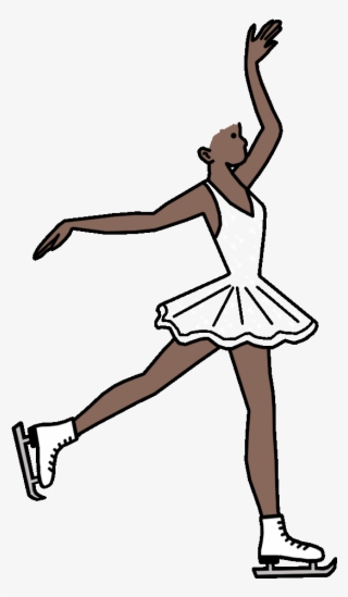 Ice Skating Fill In The Blank Birthday Party Invitations - Figure Skating Spins