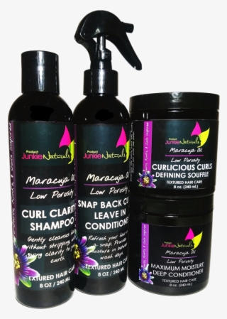 Low Porosity Maracuja Oil Natural Hair Bundle - Liquid Hand Soap