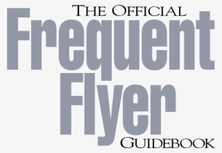 The Official Frequent Flyer Guidebook Logo Png Transparent - Parallel