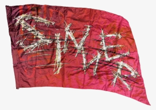 36 "sinner" Flags Printed Poly China Very Good Condition - Patchwork