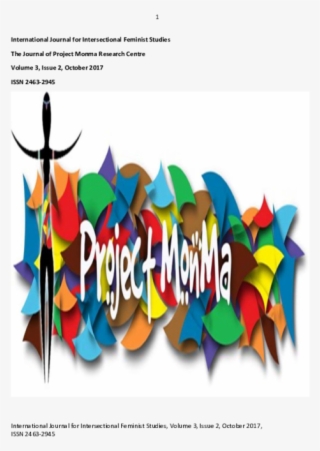International Journal For Intersectional Feminist Studies, - Graphic Design