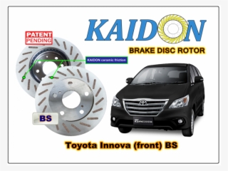 Toyota Innova Kijang Disc Brake Rotor Kaidon Type "bs" - Type Estima