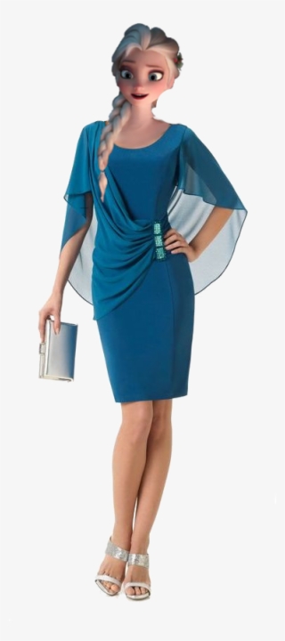 Nm Queen Elsa, Jelsa, Frost, Legends, The Creation, - Vestidos De Cerimonia Curtos