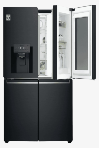 New Lg Gf-v708mbsl 708l Instaview Refrigerator - Lg Sideb Gmk9331mt
