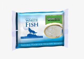 Raw White Fish Mince Portions - Dog Food