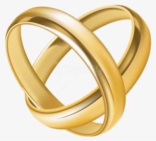 Free Png Download Wedding Rings Heart Transparent Clipart - Wedding Png Hd Rings
