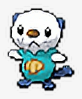 Retro Sticker - Oshawott Pixel Art