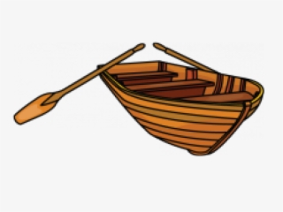 Drawn Boat Wooden Boat - Dinghy