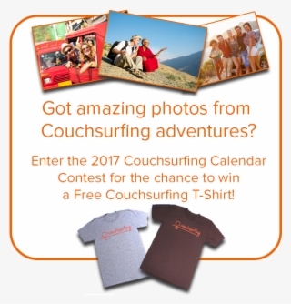 Enter The 2017 Couchsurfing Calendar Contest - Brochure