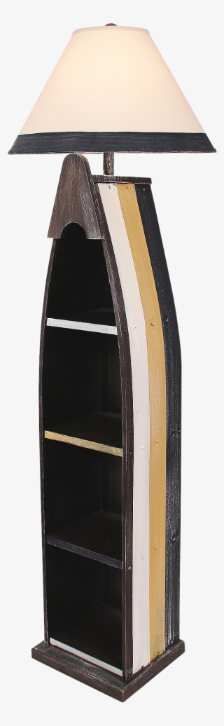 Sail Wooden Boat Floor Lamp - Plywood