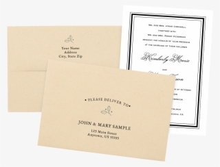 Foil Wedding Invitations