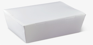 Detpak Large White Lunch Box - Box