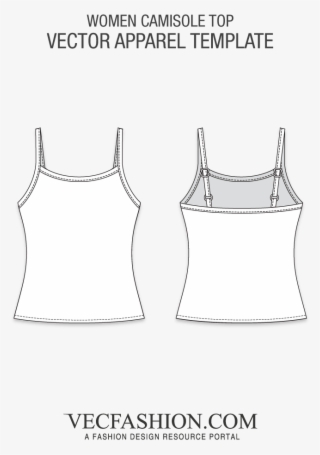 Image Freeuse Download Flat Drawing Corset - Women Pants Template