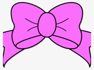 Pink Hair Clipart Svg - Hair Bow Svg Free