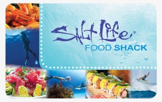 Salt Life Food Shack Gift Card - Graphic Design