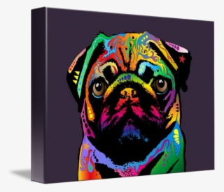 "pug Dog " By Michael Tompsett, Castellon // Pug Art - Art Pug