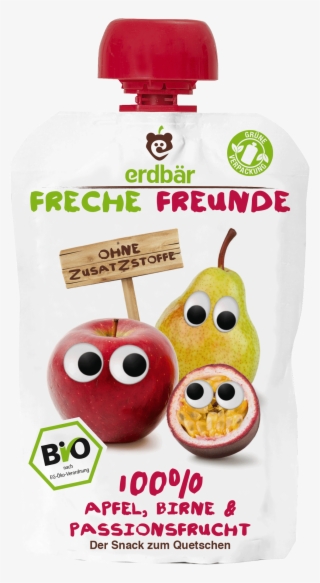 Organic Squeeze Pouch Passion Fruit - Bio Siegel