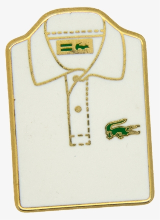 Lacoste Shirt, White - Emblem