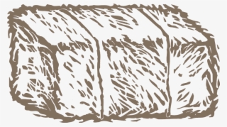 Live Stock And Horse Feed - Hay Bale Clip Art