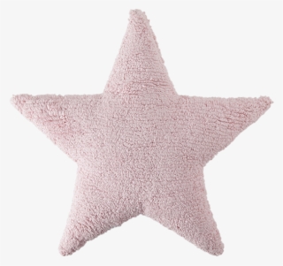 Washable Pink Star Children's Pillow - Cojines Niña Png