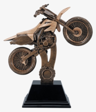 Dirtbike Resin Trophy - Figurine