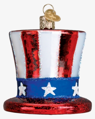 Uncle Sam Hat Ornament - Old World Christmas