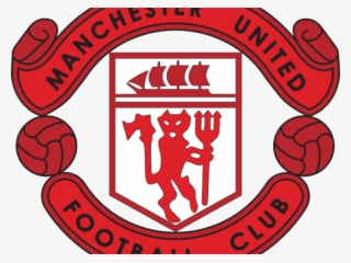 Manchester United Logo Clipart - Logo Manchester United Retro Png
