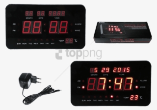 Free Png Download Out Of The Blue Plastic Digital Alarm - Display