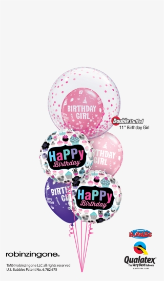 Cupcakes For The Birthday Girl At London Helium Balloons - Qualatex
