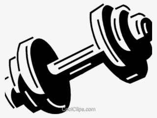 Dumbbell Clip Art Black And White