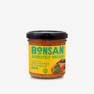Bonsan Organic Red Pepper And Cashew Pâté - Guacamole