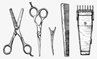 Only @ R40 Per Strand, Depending On The Length Required - Drawings Of Hair Cutting Scissors