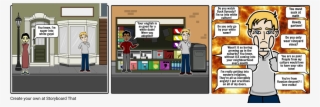 Satire On White People - Cartoon