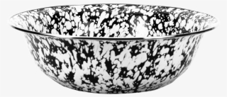 Bl03 Black Swirl Serving Basin - Sink