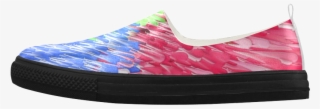 Paint Splashes By Artdream Apus Slip-on Microfiber - Running Shoe