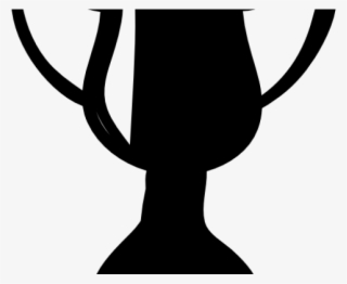 Drawn Trophy Transparent - Vector Hitam Putih Piala Png