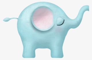 B *✿* Cute Animal Illustration, Elephant Illustration, - Elephant